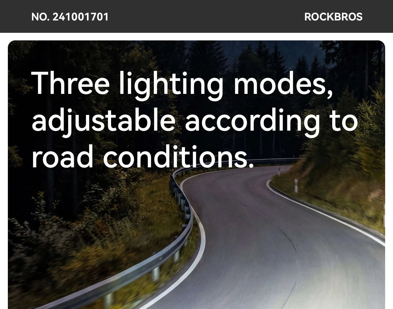 950LM USB Rechargeable Bike Headlight with IPX6 Waterproof-RHL950