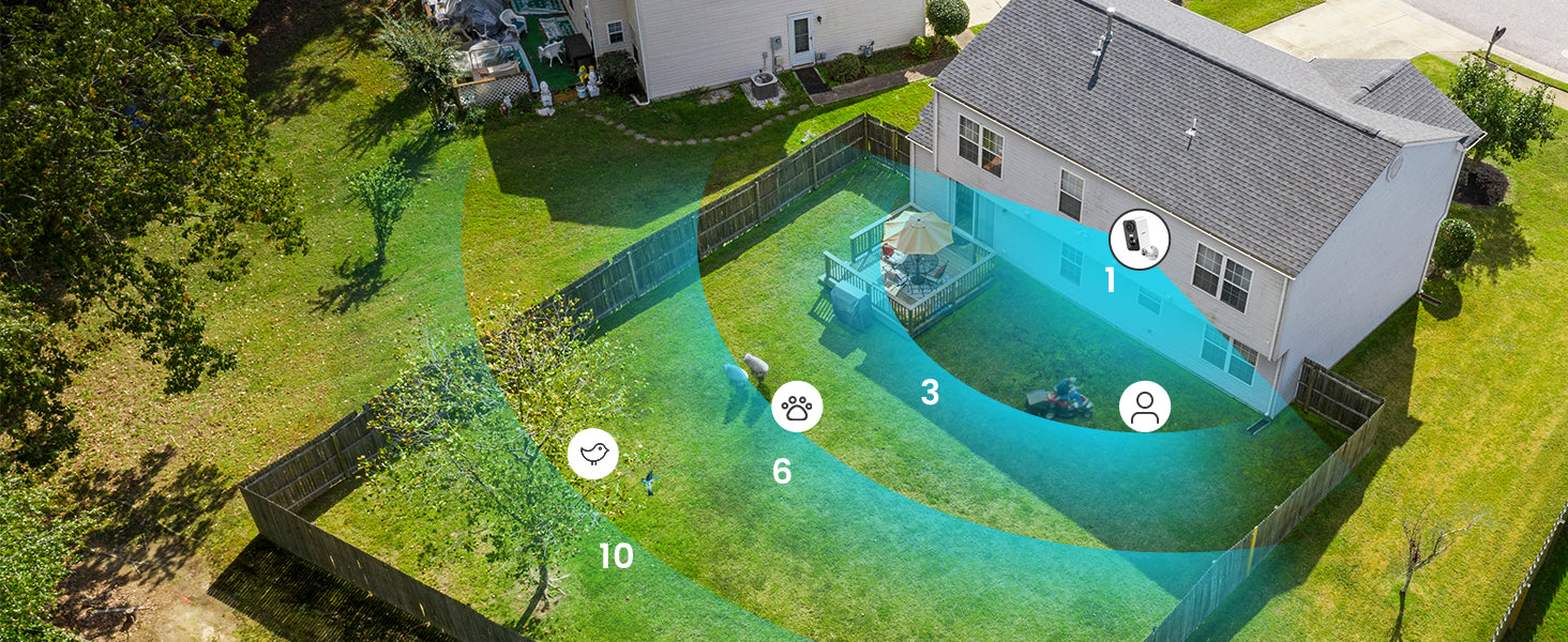ieGeek 2K Wireless Outdoor Security Camera with Color Night Vision
