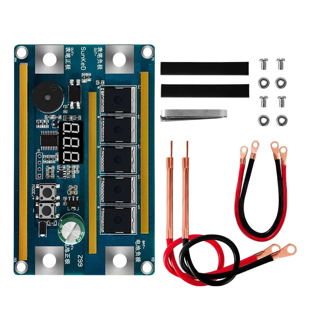 99 Gears 12V Spot Welder Kit for Battery Pack Building-B