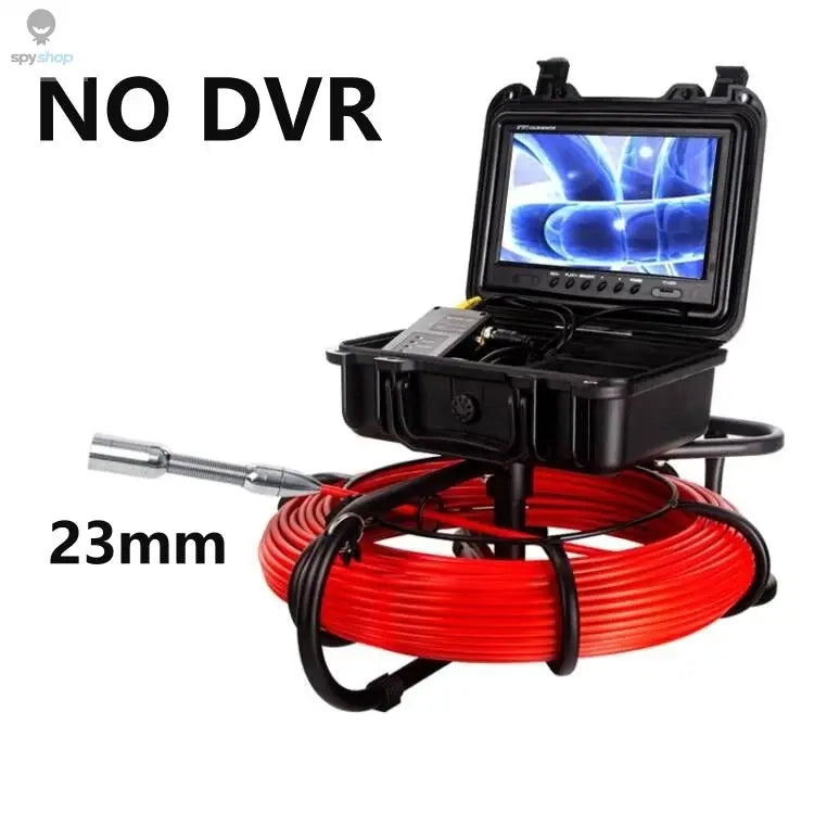 9" DVR 20/30/50/100M HD Screen SYANSPAN Pipe Inspection Camera,7mm Diameter IP68 Drain Sewer Pipeline Video Industrial Endoscope Spy-shop.com