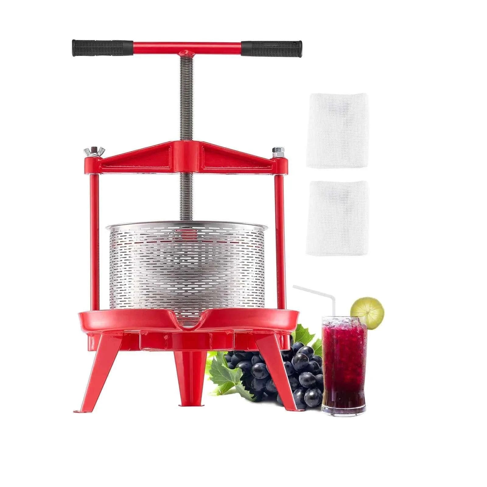 9L/14L Fruit Wine Press Stainless Steel Manual Juice Maker-14L / spain