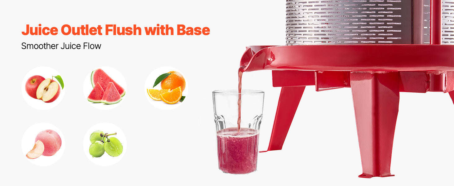 9L/14L Fruit Wine Press Stainless Steel Manual Juice Maker-14L / spain