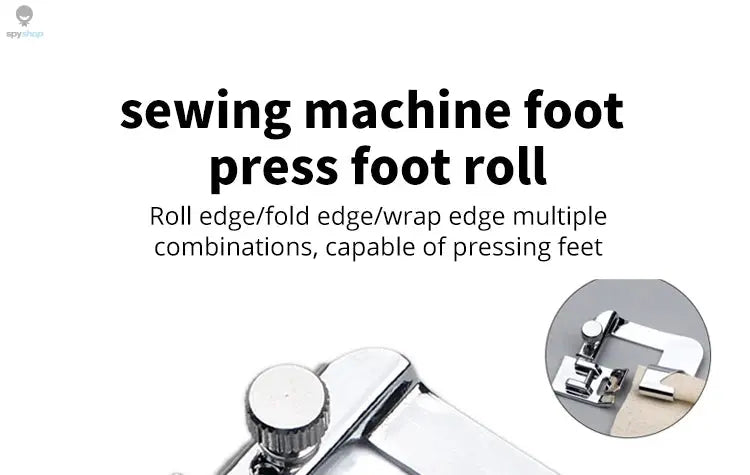 9mm /13mm /19mm /25mm Sewing Machine Foot Press Foot Rolled Hem Feet Household Multi Functional Sew Accessories Spy-shop.com