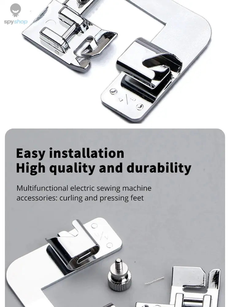 9mm /13mm /19mm /25mm Sewing Machine Foot Press Foot Rolled Hem Feet Household Multi Functional Sew Accessories Spy-shop.com