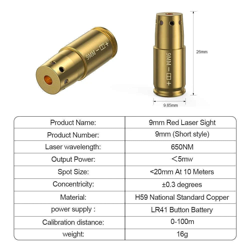 9mm Red Light Calibrator for Short-Term Calibration-9MM / Poland