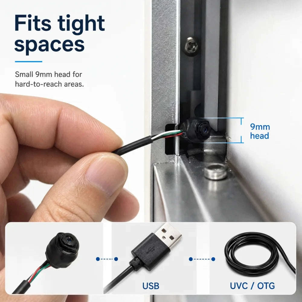 9x9mm Type-C Mini USB Camera Module, 1080P 2MP Indoor CCTV-usb 2.0