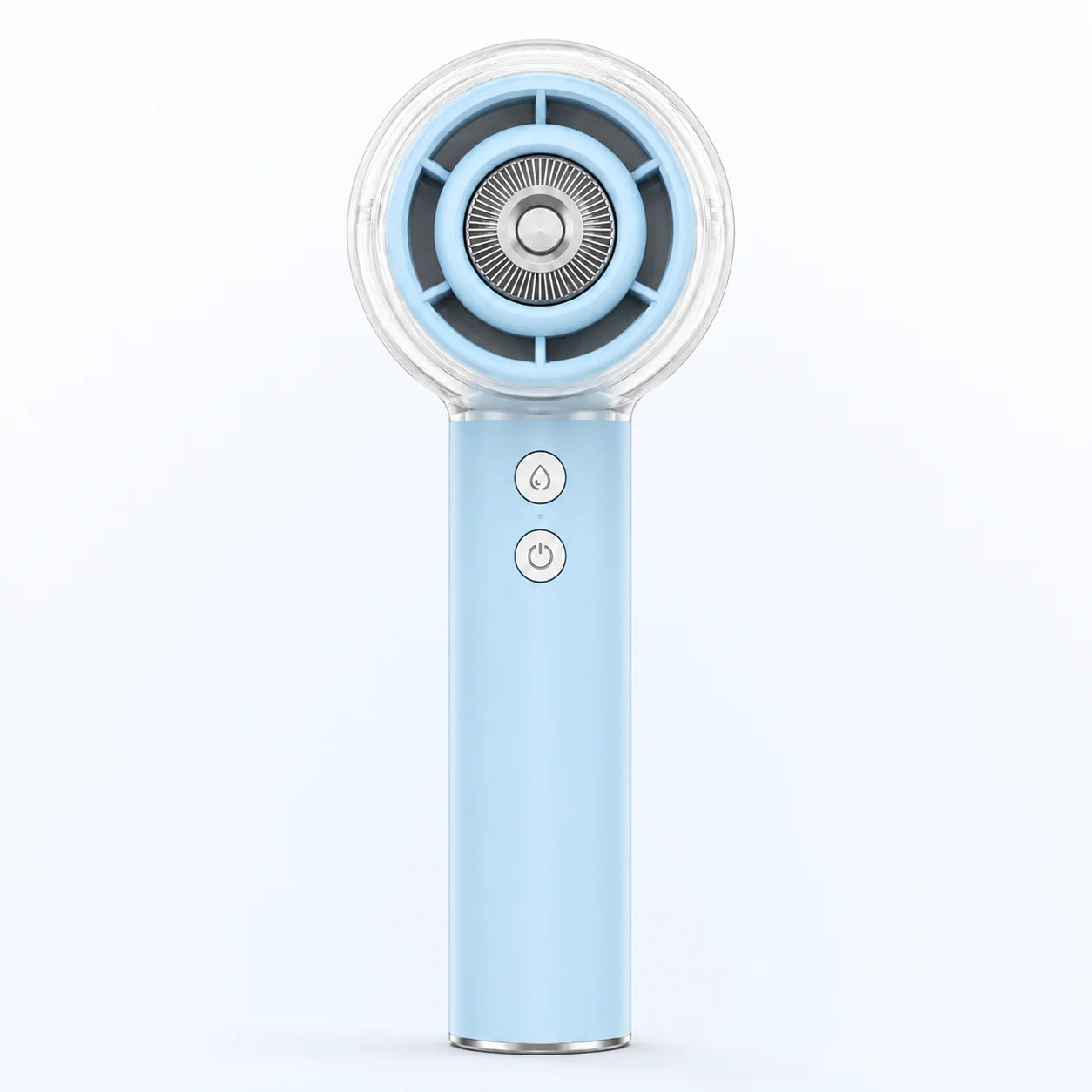 Ventoinha Portátil de Mão com Nebulização 6000mAh Recarregável 4 Velocidades