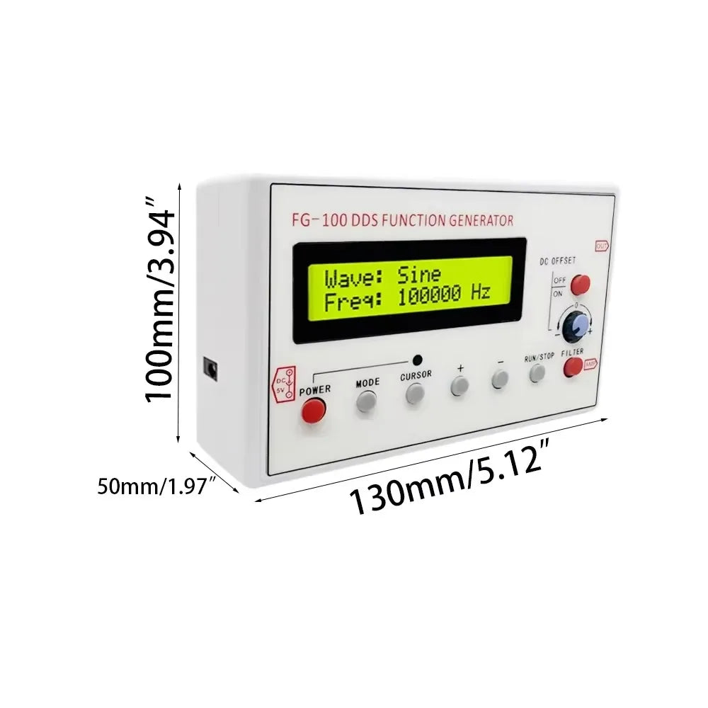 DDS generator funkcij z možnostmi modela