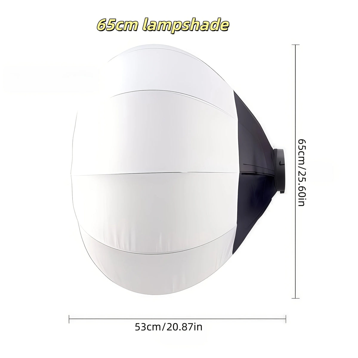 Bowens-kiinnitteinen lyhtysoftbox, 35, 55 tai 65 cm