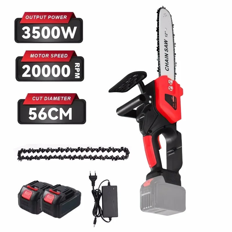 6 Inch Electric Chain Saw Handheld Portable Cutter