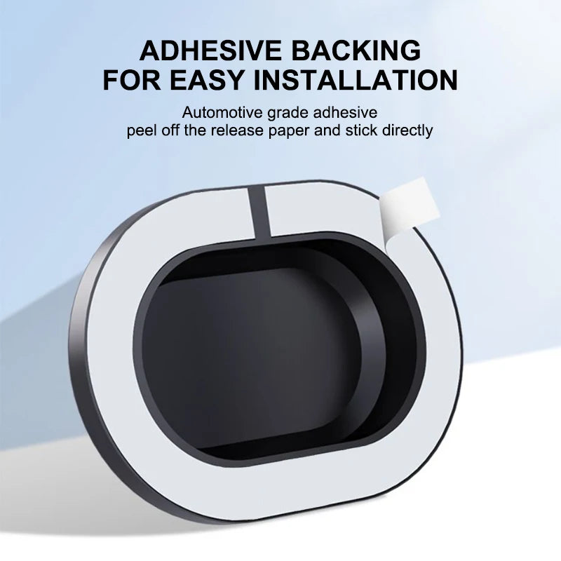 SEAMETAL 12Pcs Upgraded Car Door Shock Absorber Self-Adhesive Door Gap Protection Cushion Anti Shock Hood Trunk Edge Sticker