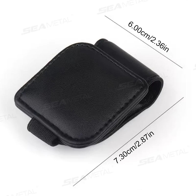 SEAMETAL Mini Car Glasses Holder Magnetic Stable Sun Visor Sunglasses Clip Glasses Storage Clip Universal Auto Eyeglasse Holder