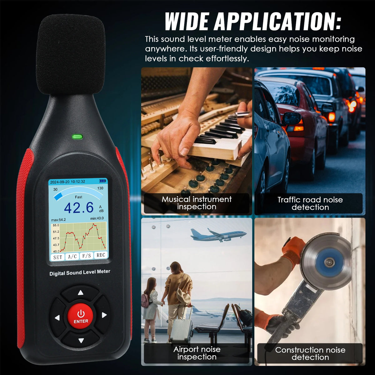 Digital Sound Level Meter with Data Logging