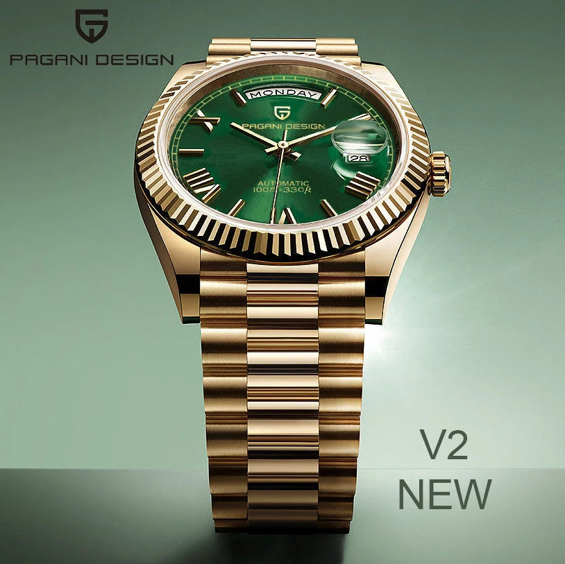 Pagani Design DD36 Automatic Watch 36mm Sapphire Steel 10Bar