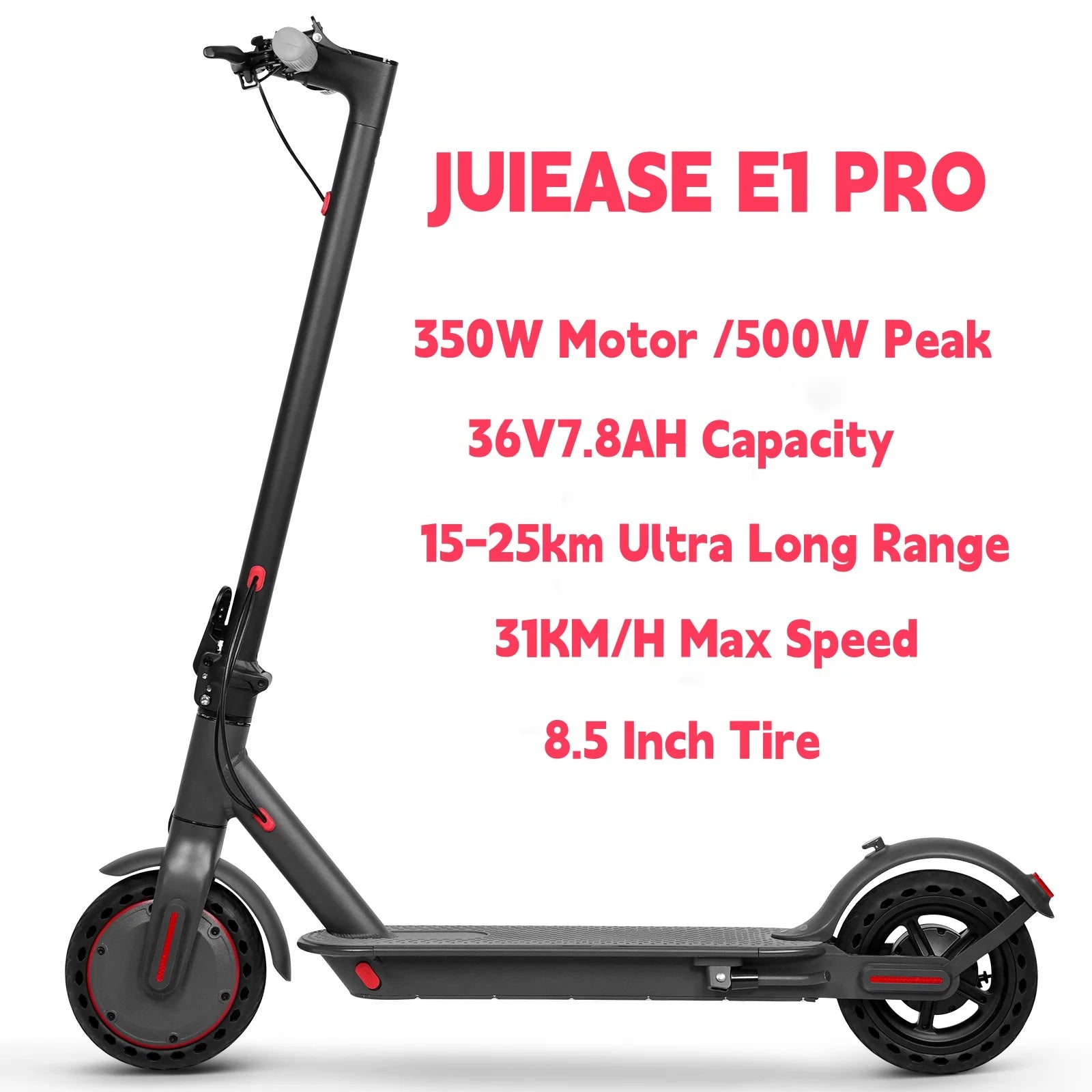 JUICEASE E1 Pro Electric Scooter 350W Folding EScooter