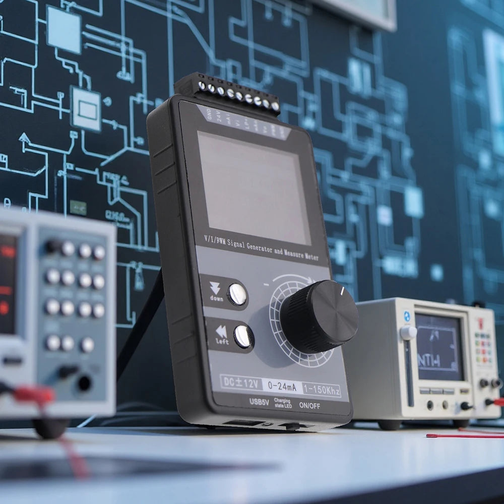 PWM- und Analoger Signalgenerator mit Farbdisplay