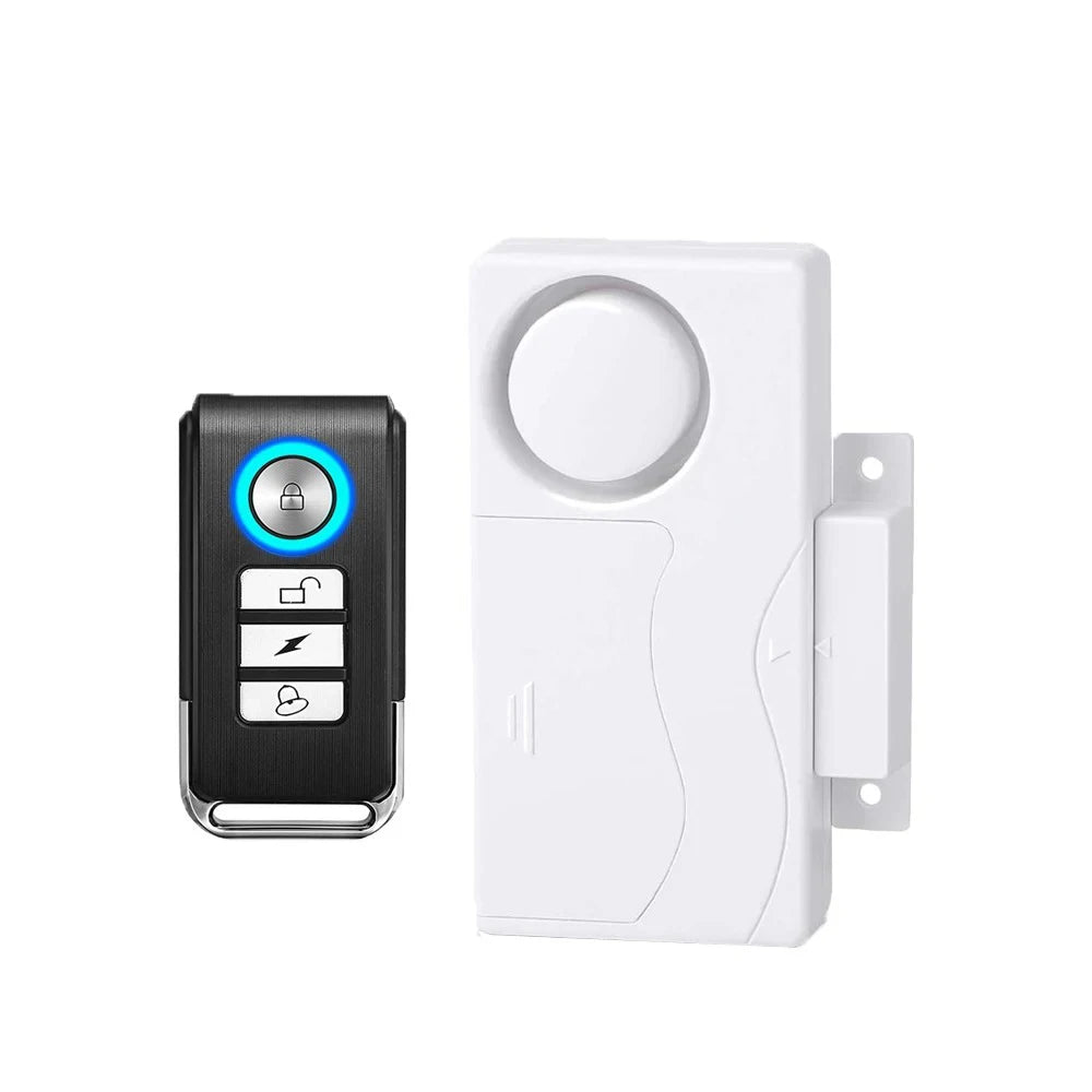 Wireless Door Contact Alarm with Remote Control