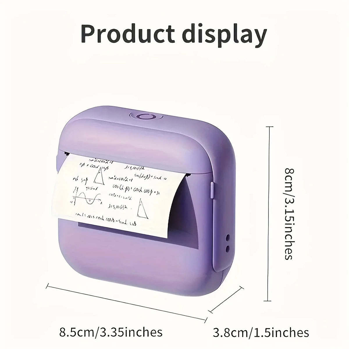 Portable Bluetooth Thermal Mini Printer