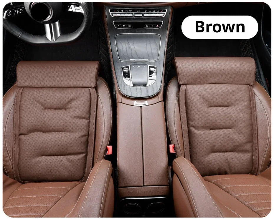 SEAMETAL Car Seat Cushion with Leg Support Cushion Breathable Seat Extender Cushion Anti Slip Universal Seat Protection Cover