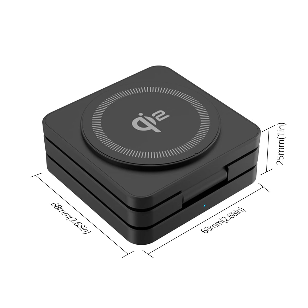 3 in 1 Magnetic Wireless Charging Station for iPhone, Apple Watch and Earphones