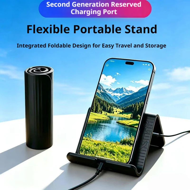 Foldable Flexible Silicone Phone Holder