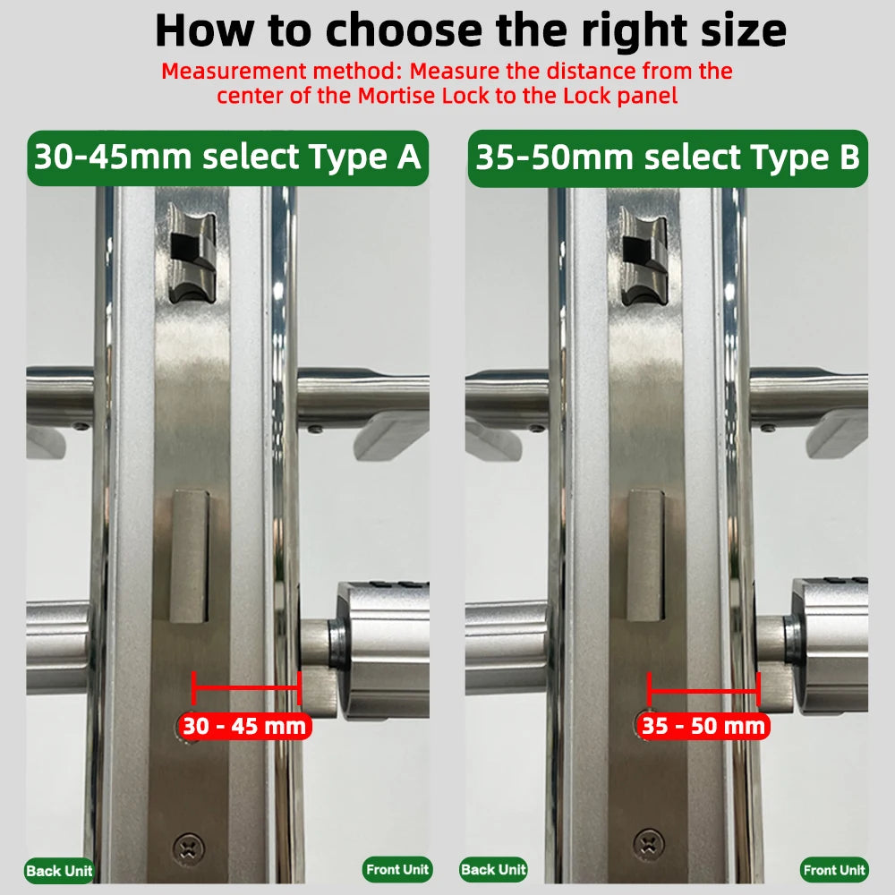 RAYKUBE L12 Tuya BLE Fingerprint Cylinder Digital Door Lock With 60/70 mm Adjustable Cylinder length Password/Key/Tuya APP Unlok