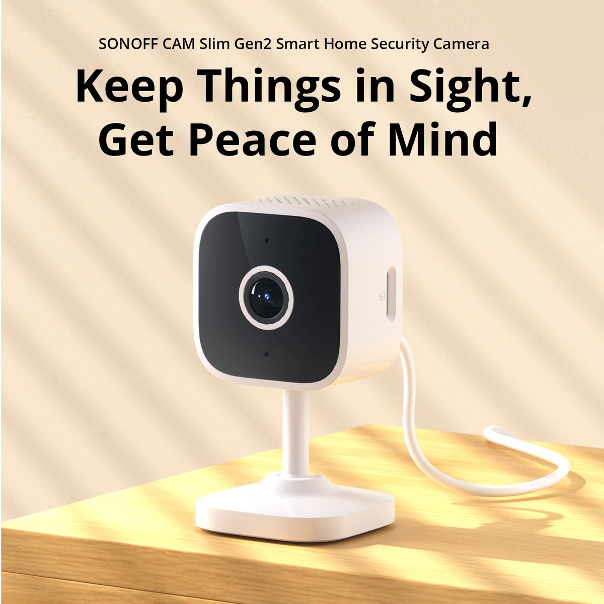 1080P WiFi Home Security Camera with Motion Detection and Two-Way Audio