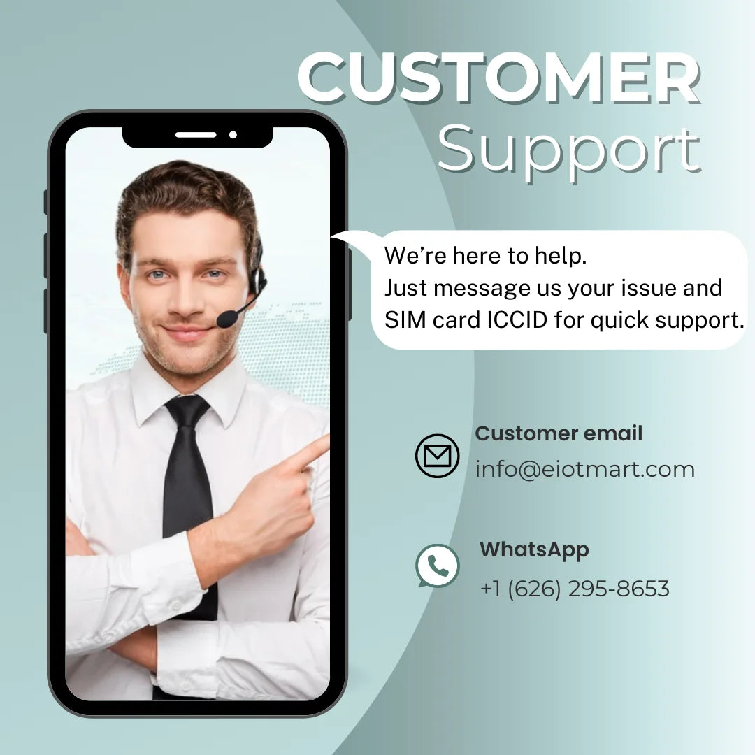 Physical eSIM Card for Android & iPhone with Unlimited Downloads