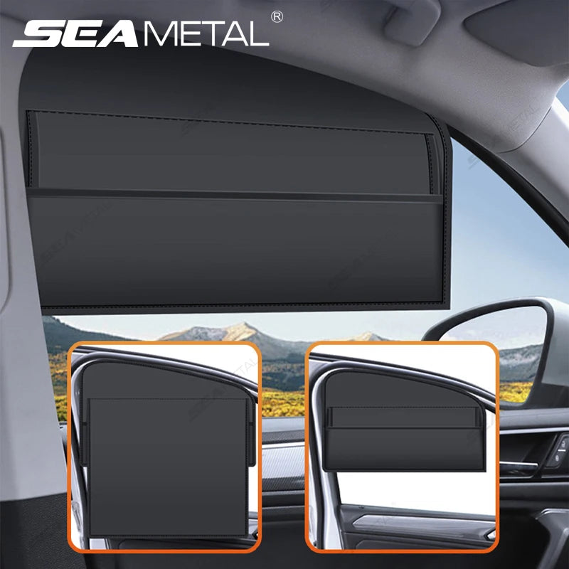 Car Window Sunshade Magnetic Side Window Curtain