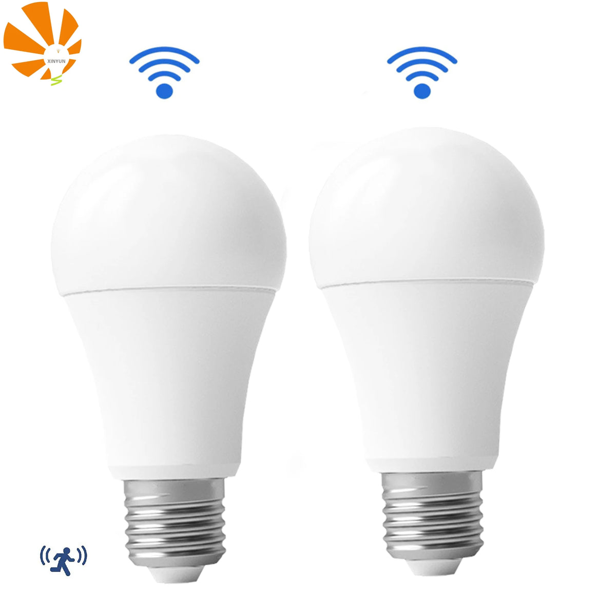 E27 Motion-Sensor LED Bulb – Wattage and Voltage Options