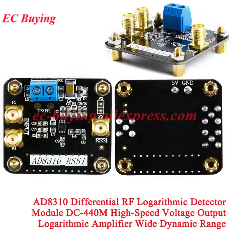 Modulo rilevatore RF e amplificatore opzioni