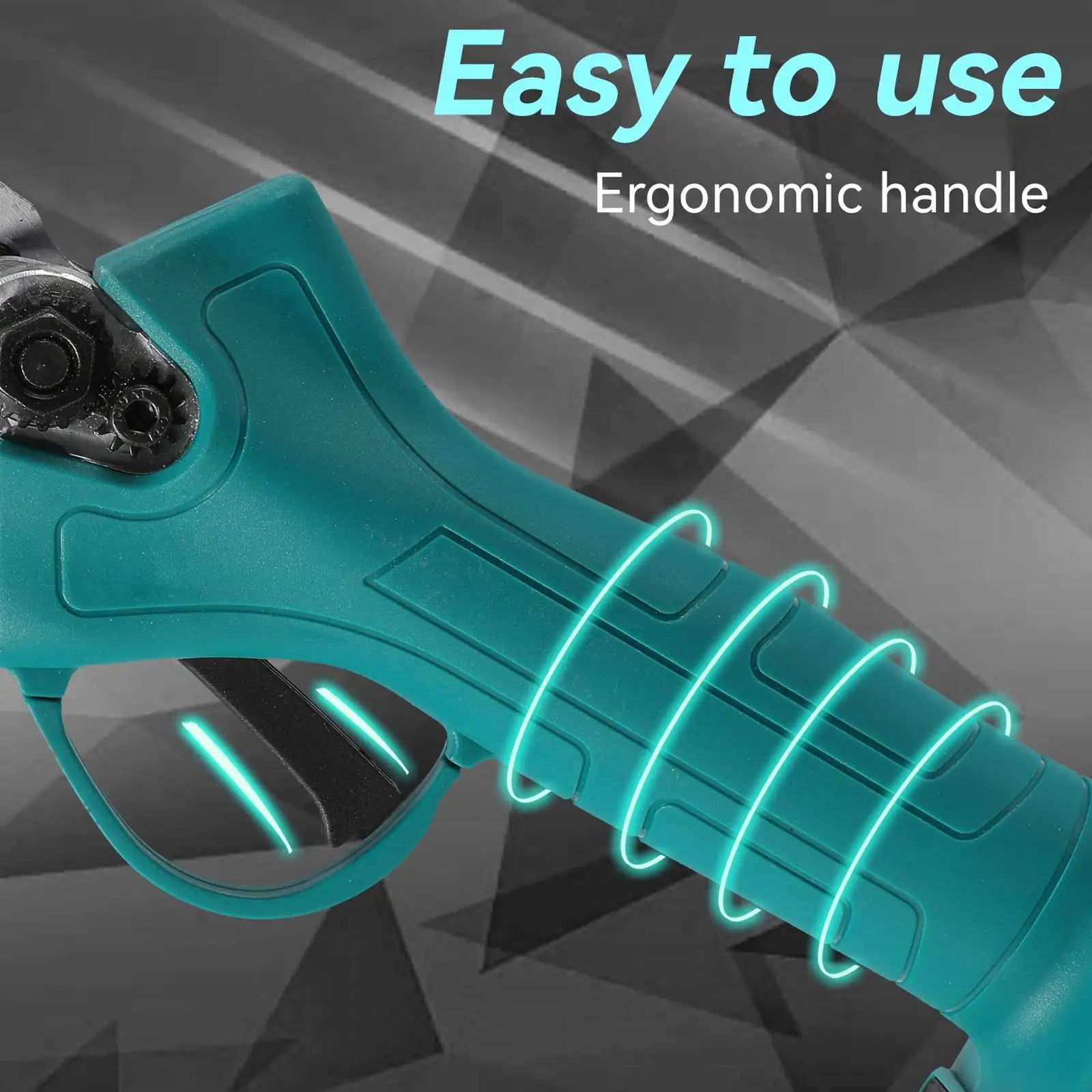 21V Ασύρματα Ηλεκτρικά Ψαλίδια Κλαδέματος με Ανεμνήκτηρα Χωρίς Βούρτσα και Διπλή Μπαταρία