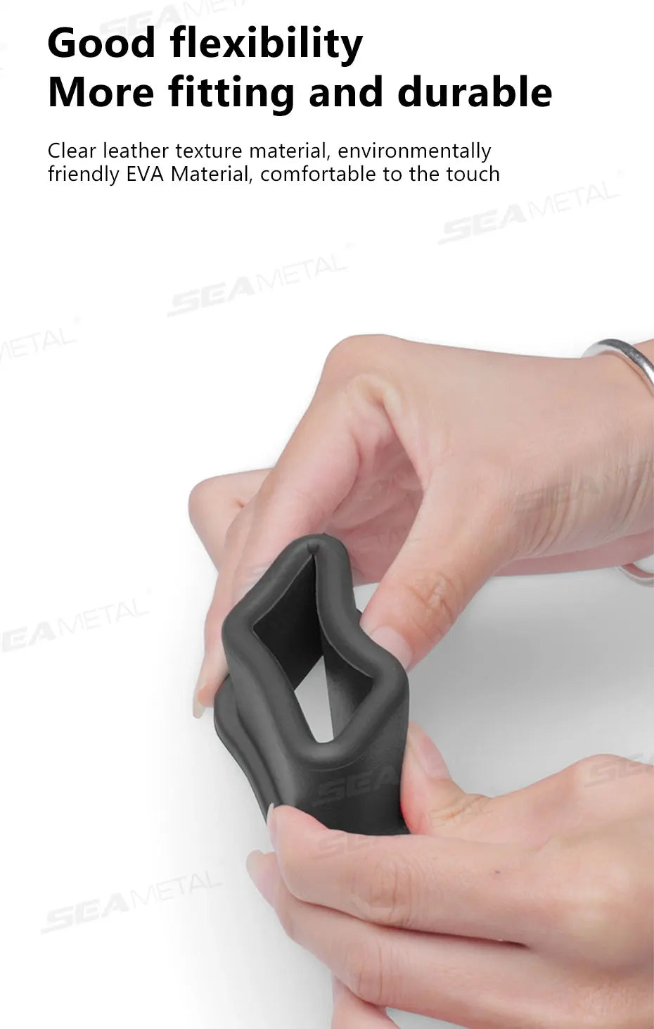 SEAMETAL 2Pcs Seat Belt Buckle Holder for Car Seatbelt Buckle Fastener Anti-Scratch Full-Wrapped Car Seatbelt Protection Cover