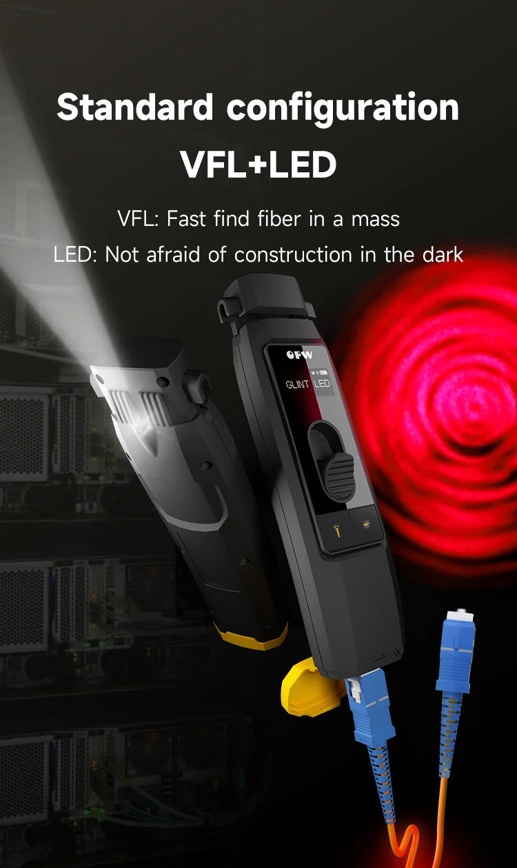 FWD-01 Live Fibre Identifier with Visual Fault Locator