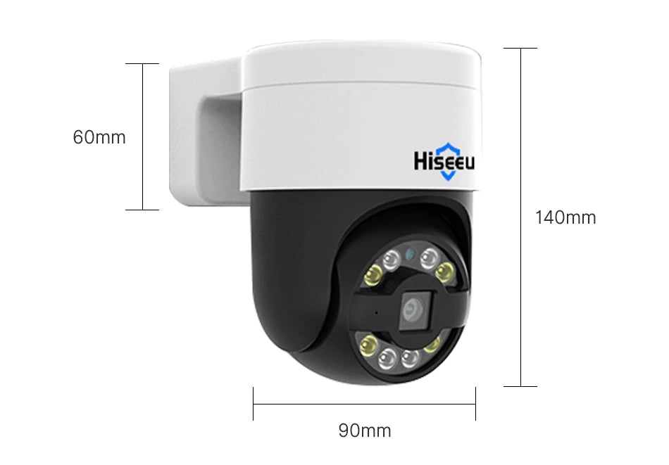 8MP 4K POE PTZ IP Camera with Color Night Vision