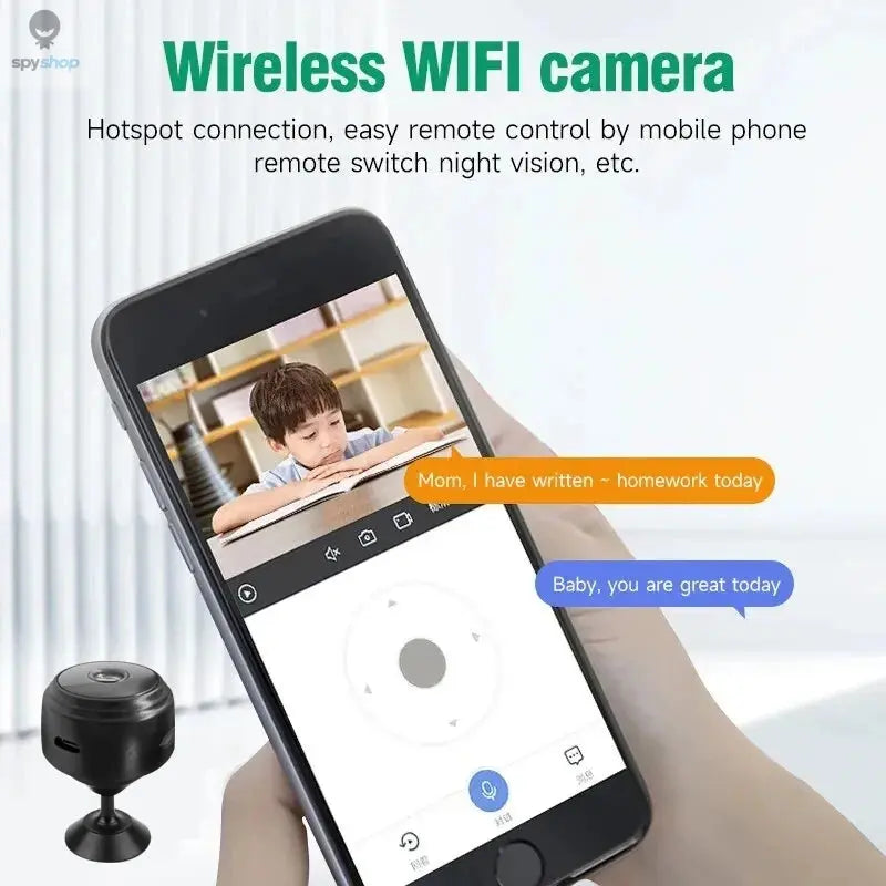 A9 HD Wifi Smart Monitor Surveillance Cameras Sensor Camcorder Web Video Home Safety Wireless Security Spy-shop.com