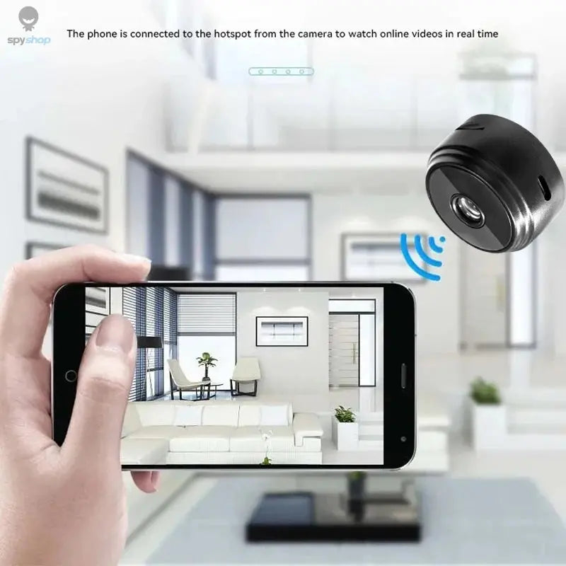 A9 HD Wifi Smart Monitor Surveillance Cameras Sensor Camcorder Web Video Home Safety Wireless Security Spy-shop.com