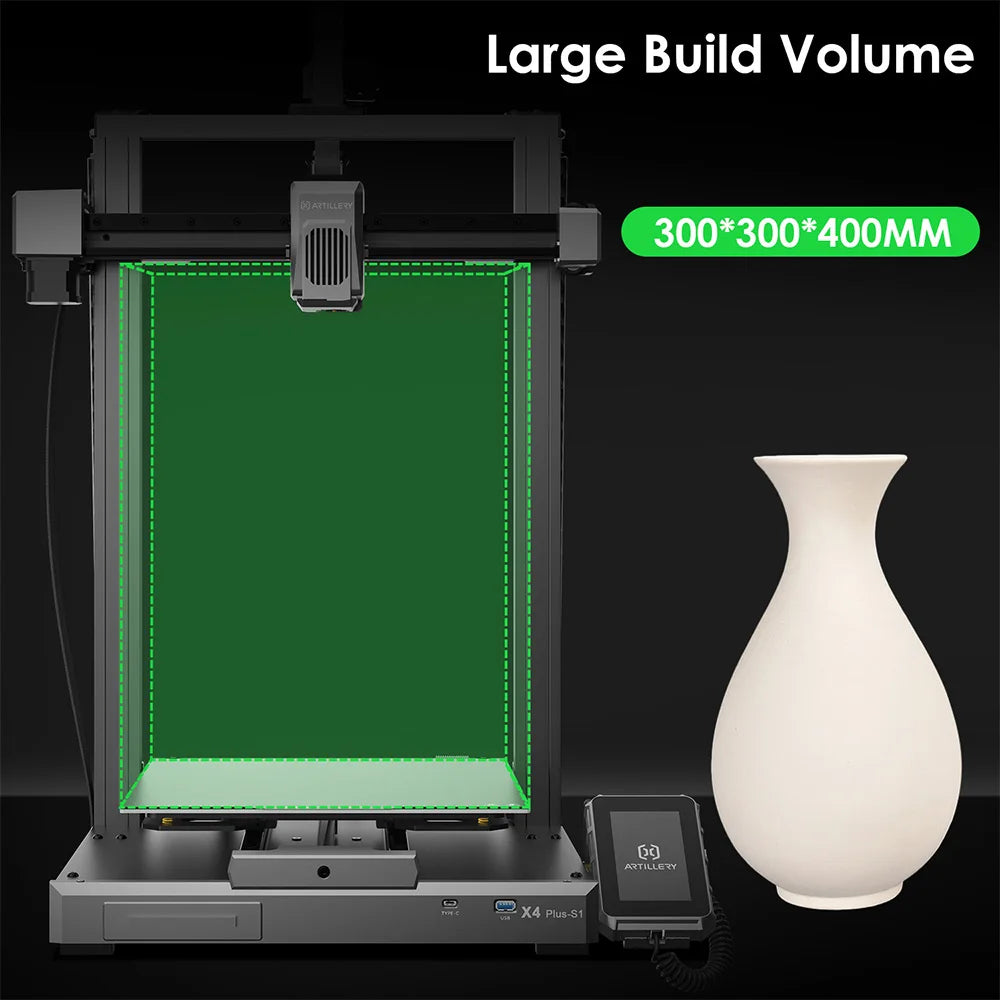 Artillery Sidewinder X4 Plus S1 Yüksek Hızlı 3D Yazıcı