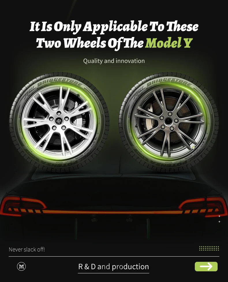 Σετ καλυμμάτων τροχών Tesla Model Y για τροχούς 19 ιντσών