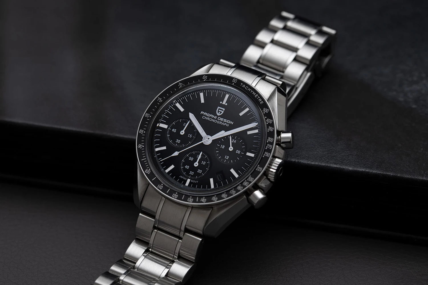 Orologio Cronografo Pagani Design PD-1701 con Zaffiro, Impermeabile 100M