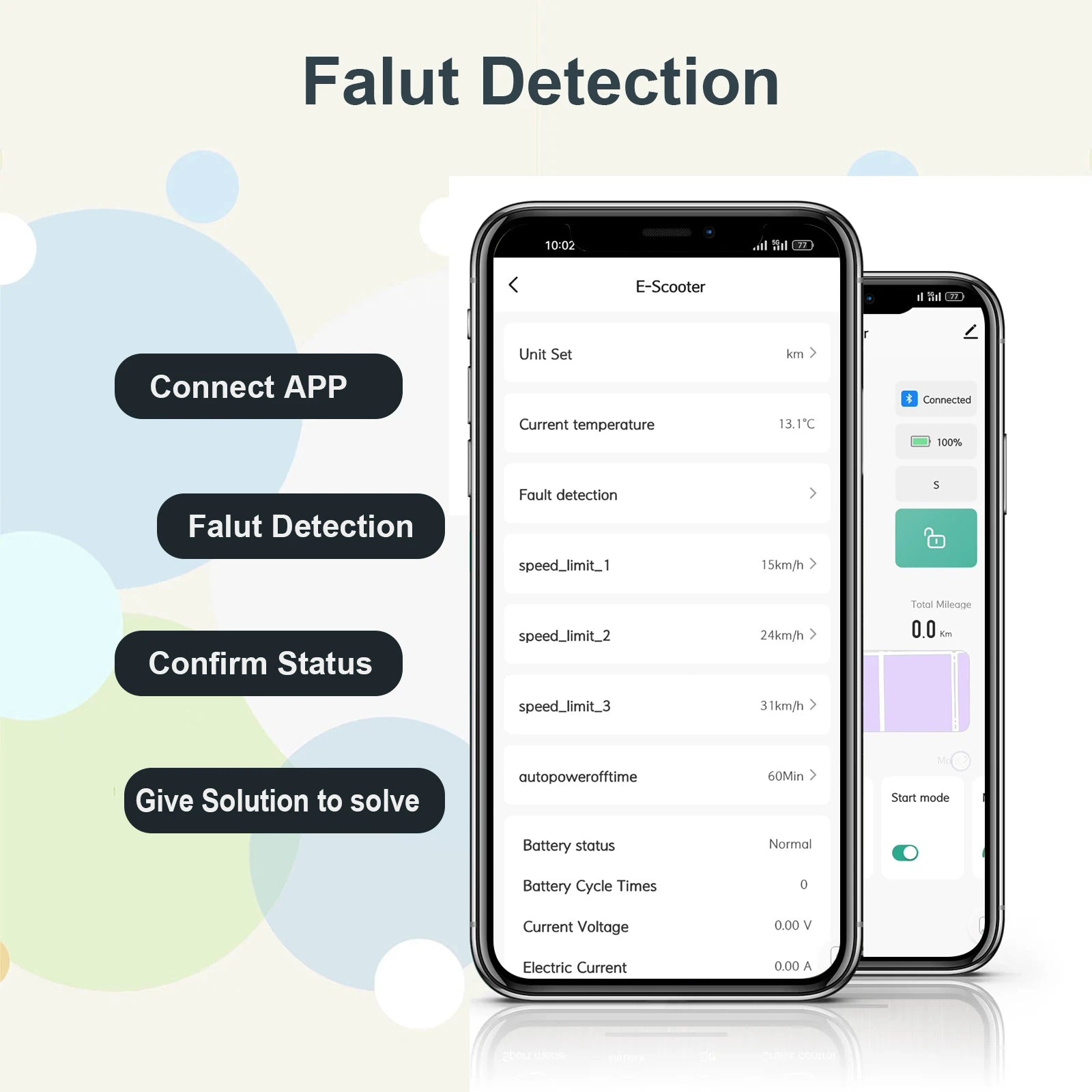JUICEASE Ultra Long Range Smart Electric Scooter