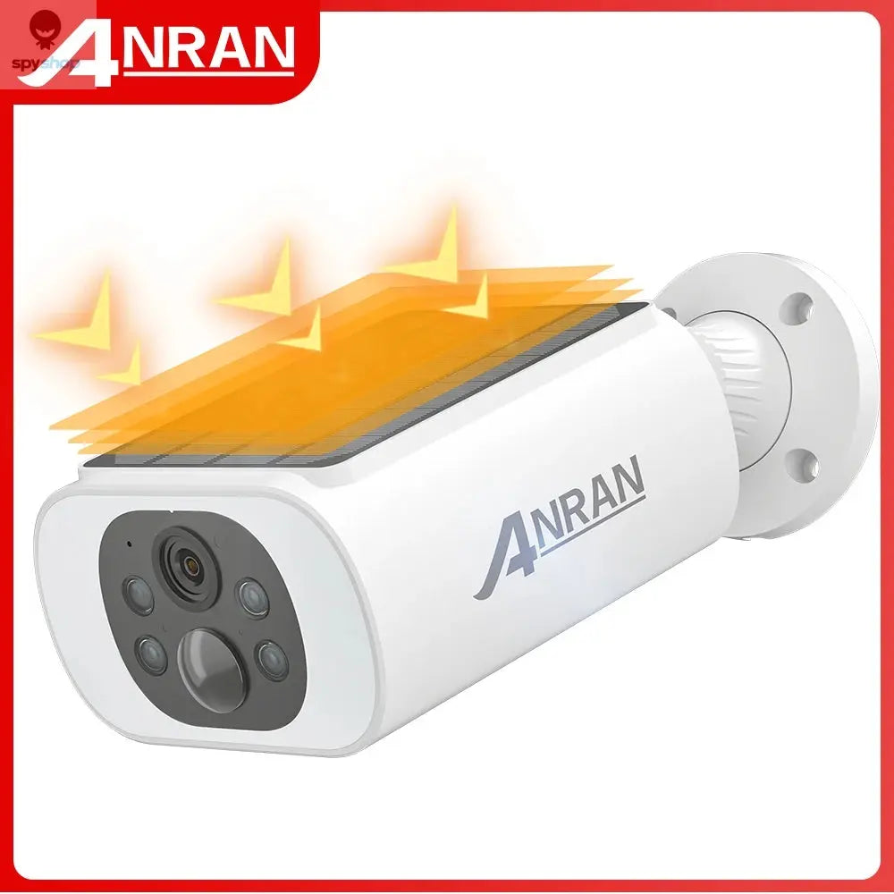 ANRAN 5MP Solar Camera 2K Wireless Solar Security Camera WIFI Battery Camera With Solar Panel Floodlight Full Color Night Vision Spy-shop.com