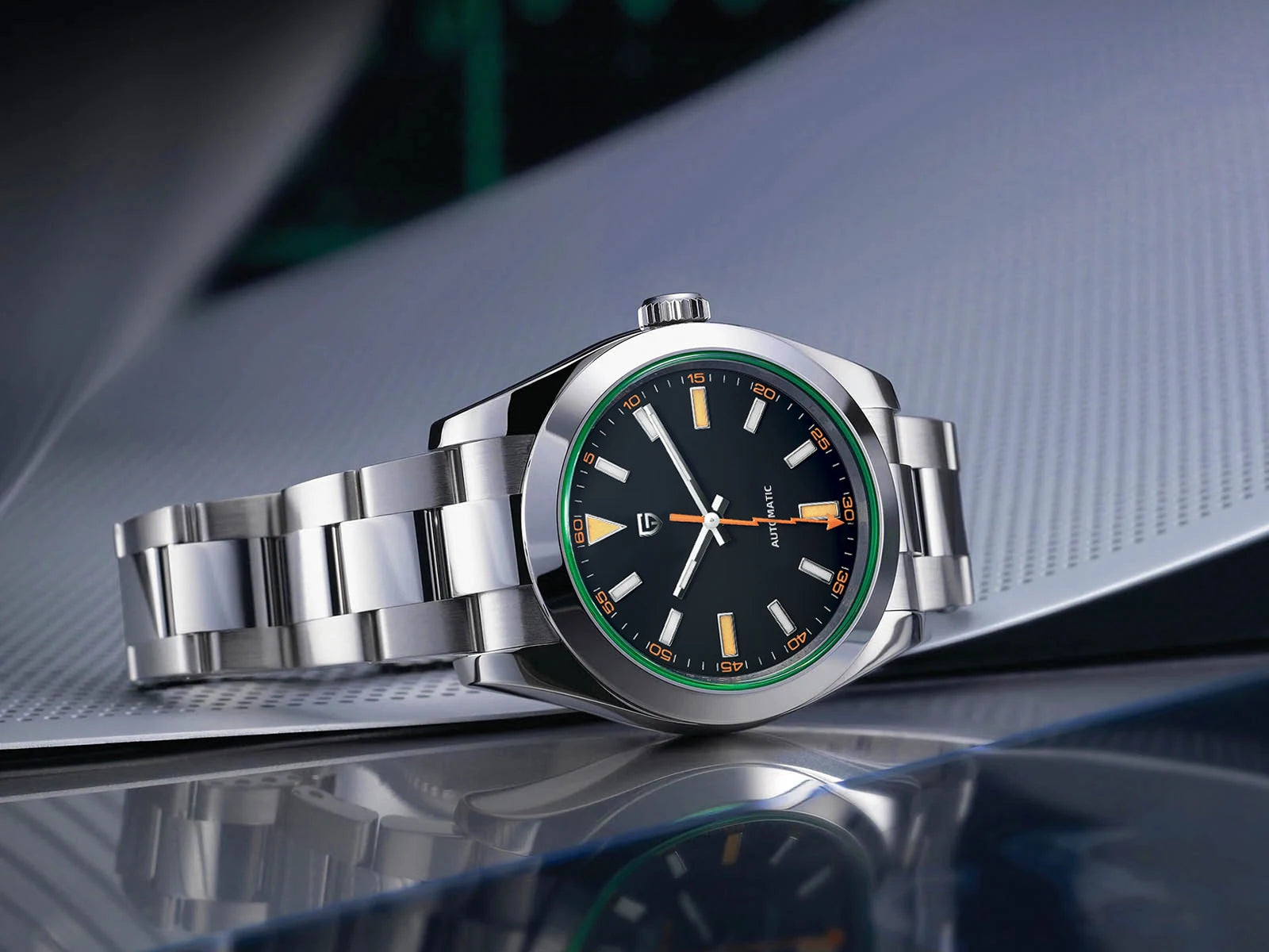 Orologio automatico Pagani Design Z-Blue con vetro zaffiro