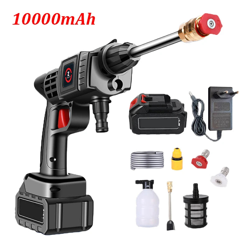 30Bar Cordless High Pressure Car Wash Gun