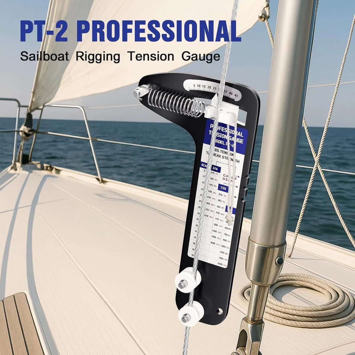 Sailboat Rigging Tension Gauge - Options