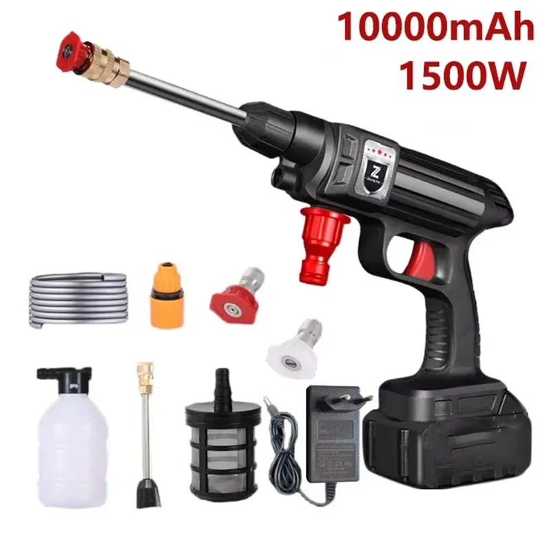 30Bar Cordless High Pressure Car Wash Gun