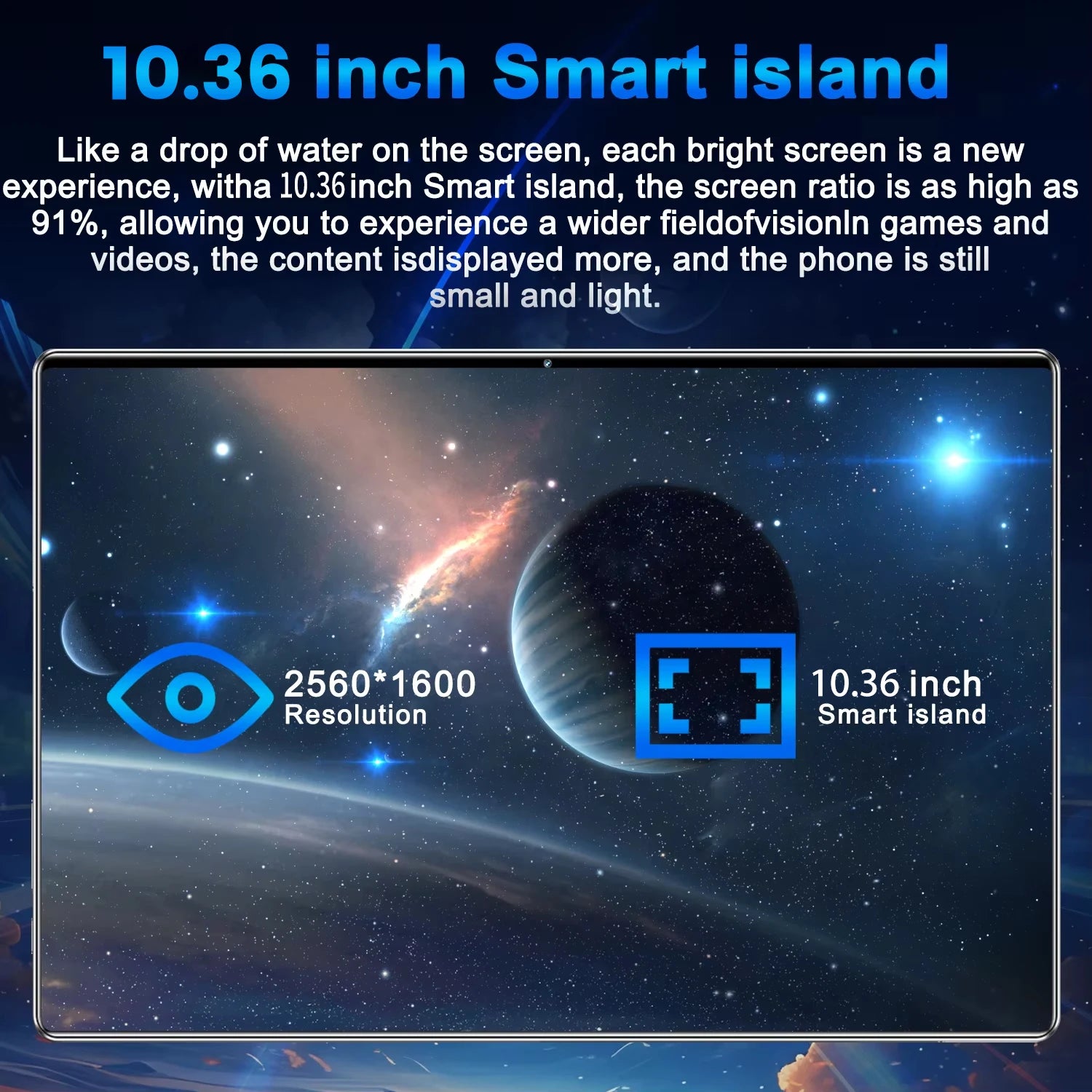 2025 5G Android tablet s 10,36" displejem