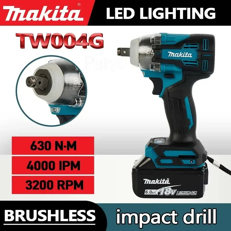 Makita TW004G 18v Battery Screwdriver Machine Brushless Electric Screwdriver Rechargable Drill Driver Without harger and battery 