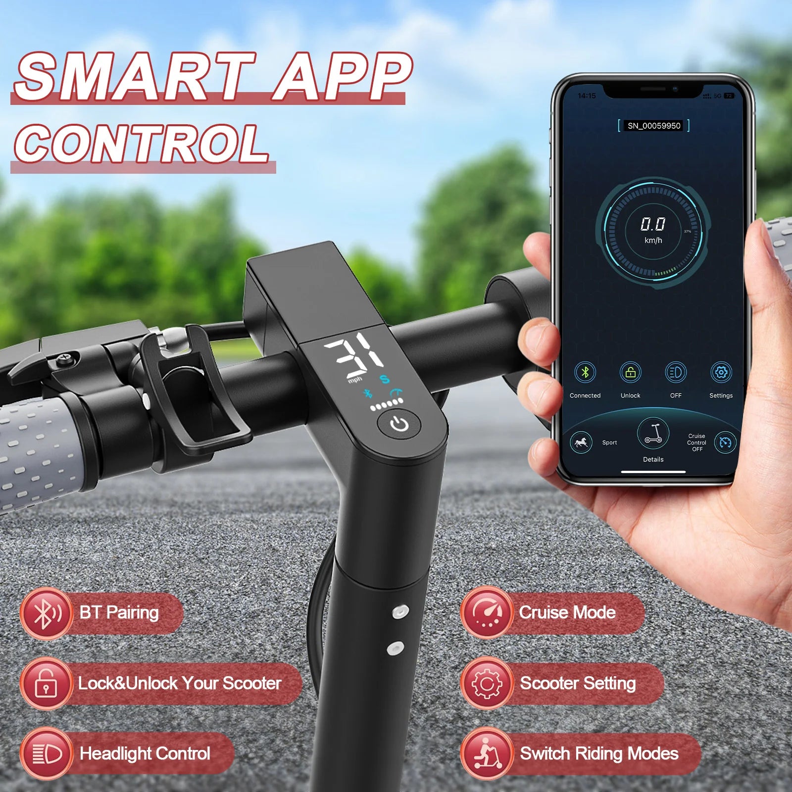 JUICEASE E1 Pro Electric Scooter 350W Folding EScooter