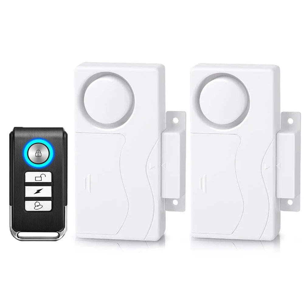 Wireless Door Contact Alarm with Remote Control